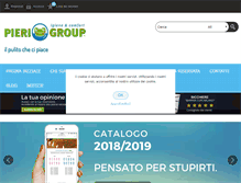 Tablet Screenshot of pieri-group.com